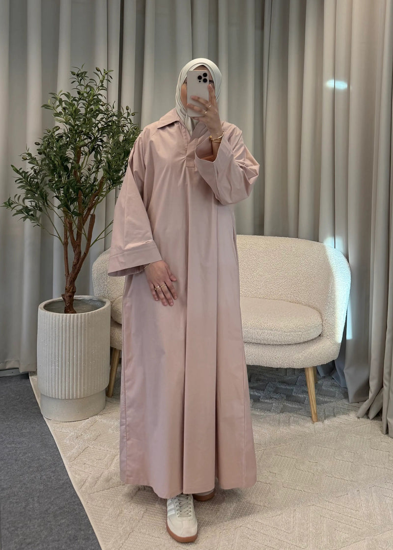 AMIRA LONG BLOUSE PINK