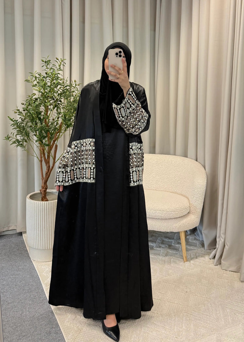 SARAH ABAYA SET BLACK
