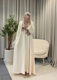 TAYSEER ABAYA CREAM