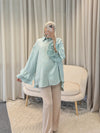 RUFFLE BLOUSE MINT
