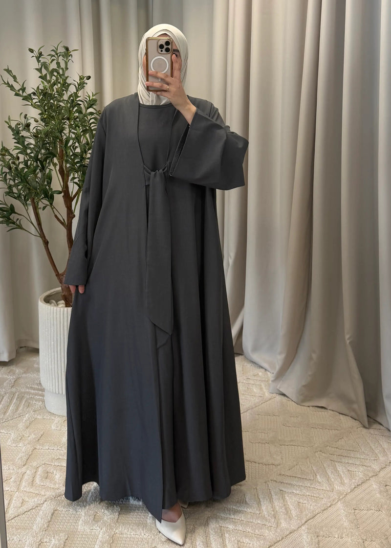 ISRA ABAYA GREY