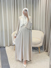 HAJAR BUTTERFLY ABAYA BEIGE