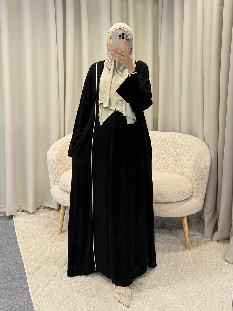FATIMA ABAYA BLACK 