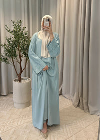 AMINA ABAYA BLUE