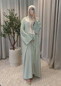 AMINA ABAYA GREEN