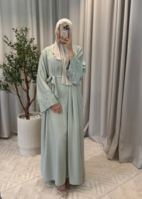 AMINA ABAYA GREEN