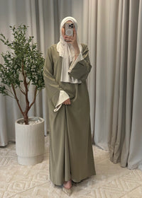 FARAH ABAYA OLIVE