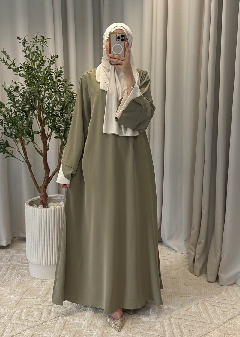 ABAYA OLIVE FARAH