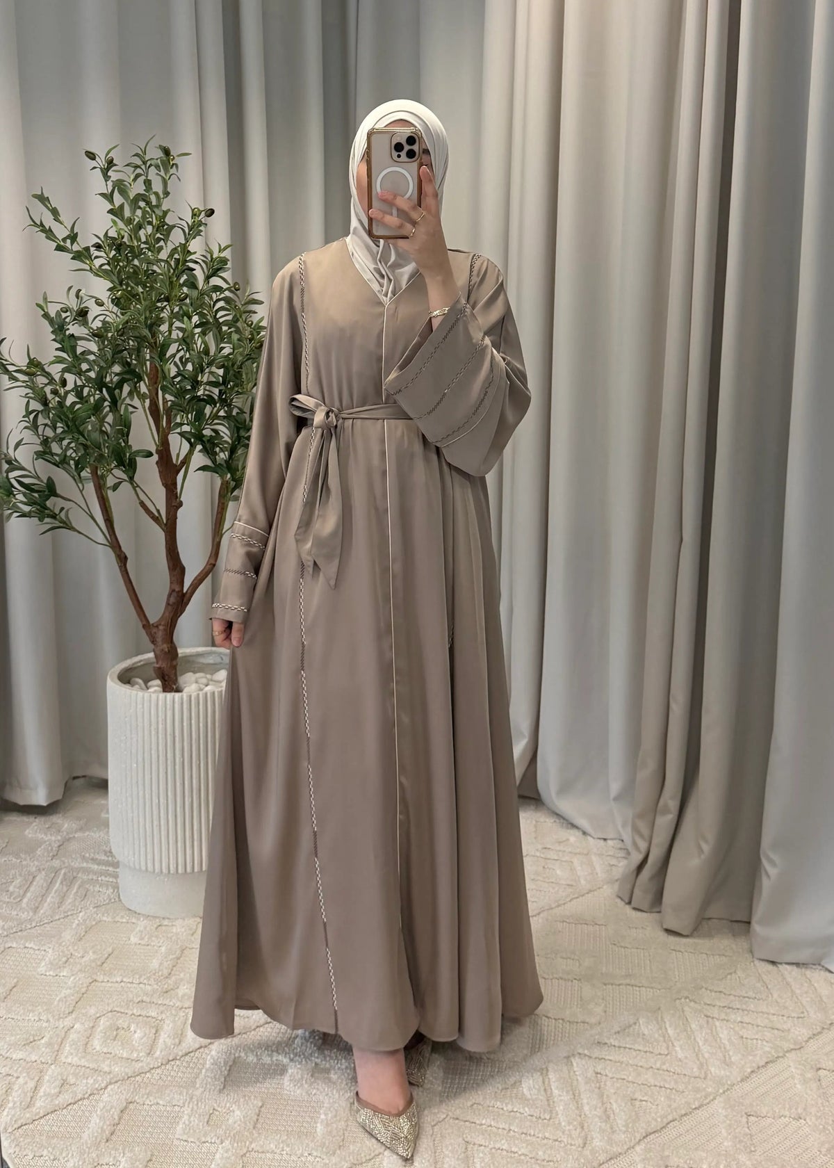 SABAH ABAYA BROWN