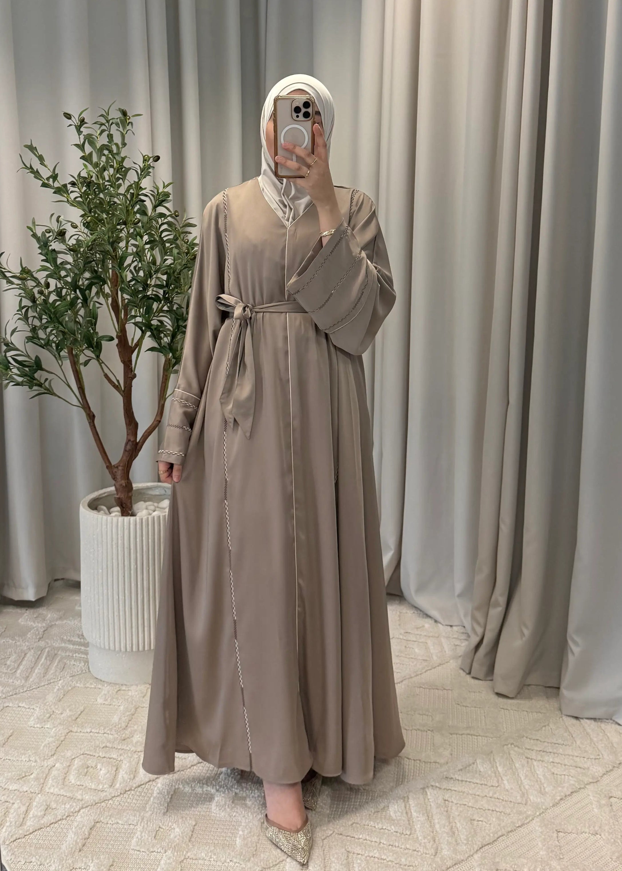 SABAH ABAYA BROWN