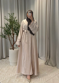SABAH ABAYA BEIGE