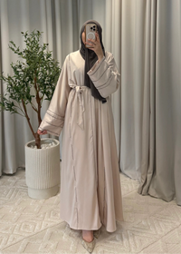 SABAH ABAYA BEIGE