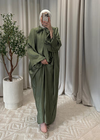LEYLA ABAYA ARMY GREEN VAST