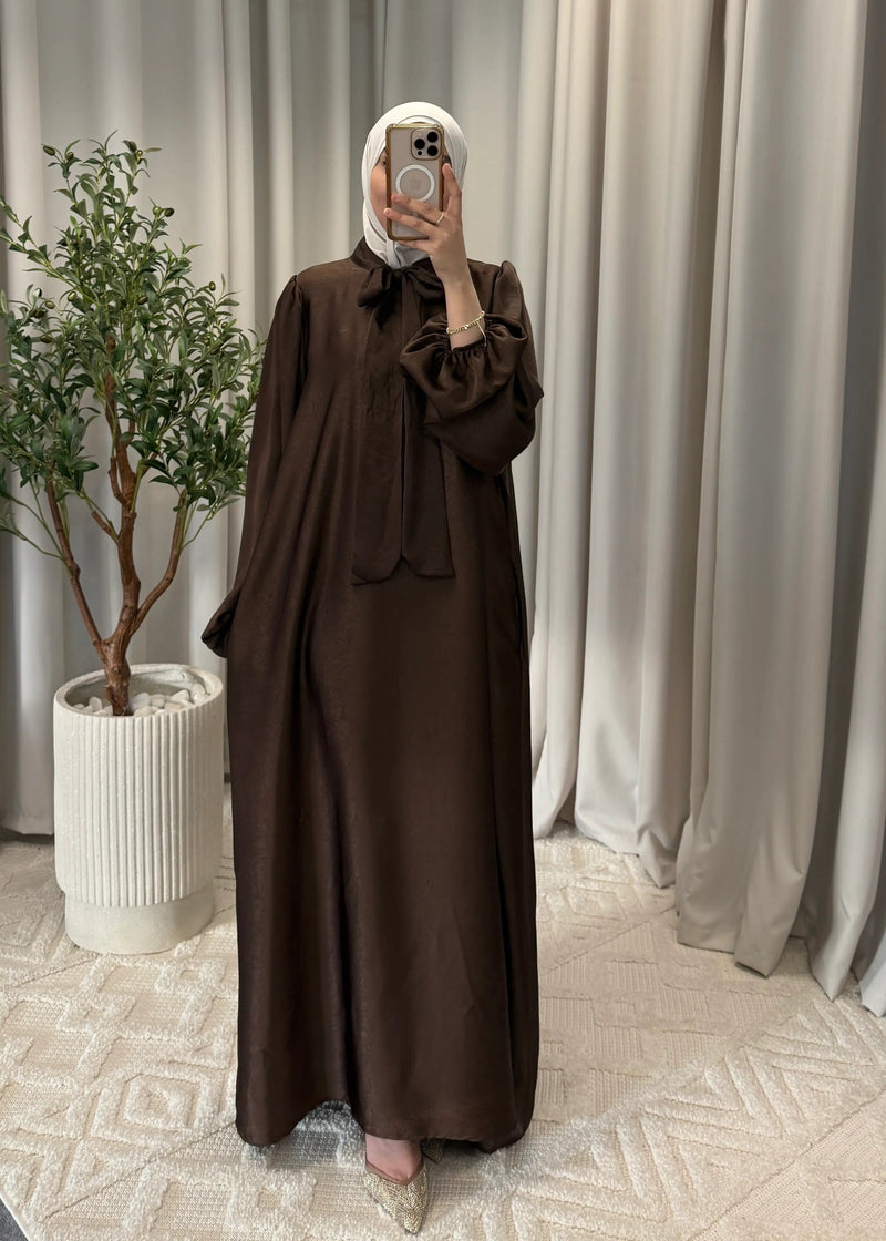 LEYLA BOW ABAYA COFFEE