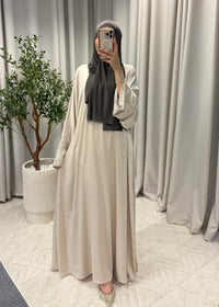 HIRA ABAYA BEIGE