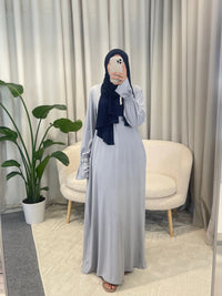 Maryam abaya grey