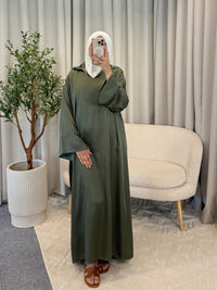 NAWAL DRESS GREEN 