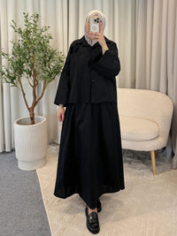 SAMAH SET SKIRT BLACK