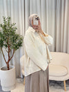 FATIN BLOUSE CREAM DICHTBIJ