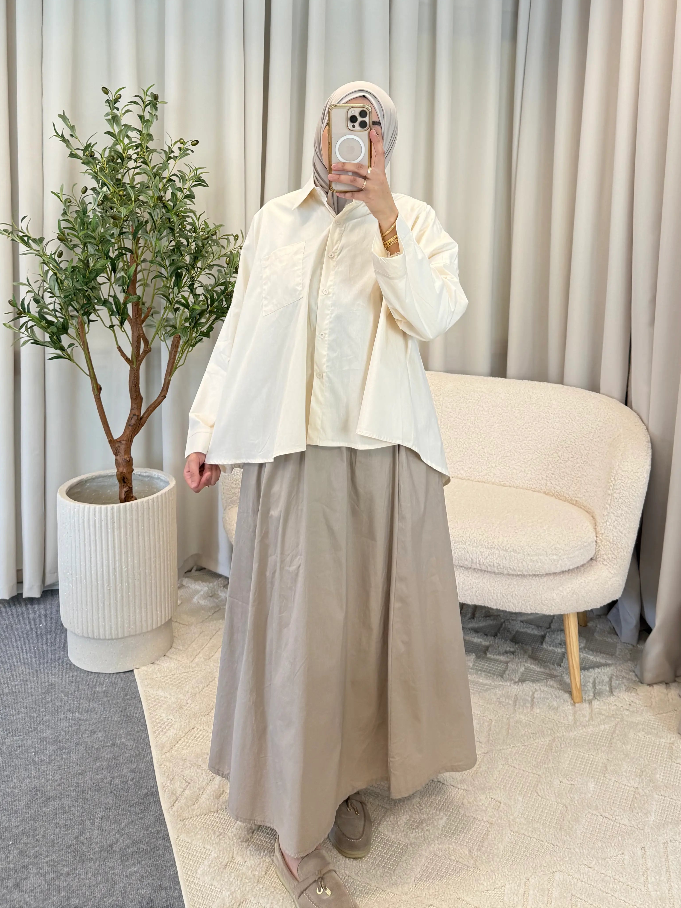 FATIN BLOUSE CREAM