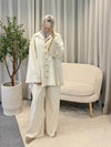NAJWA LINEN SET CREAM