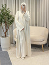 FATIMA ABAYA CREAM