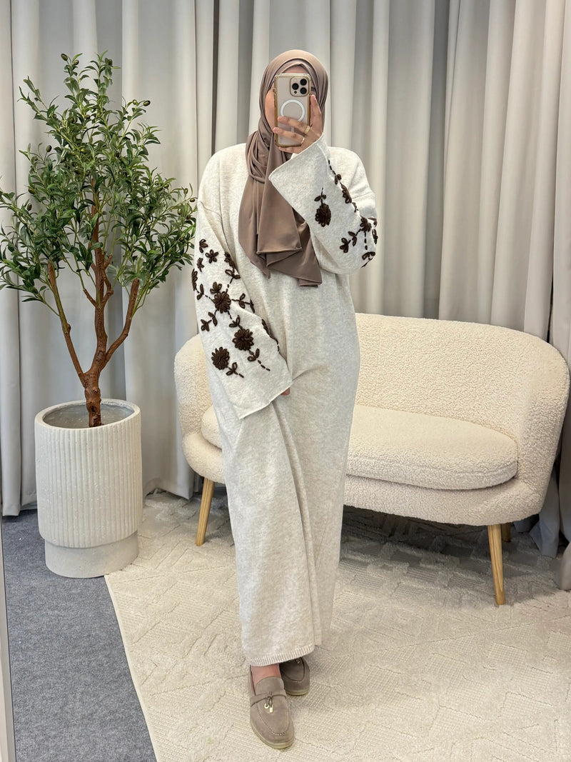 SOHA SWEATER DRESS CREAM
