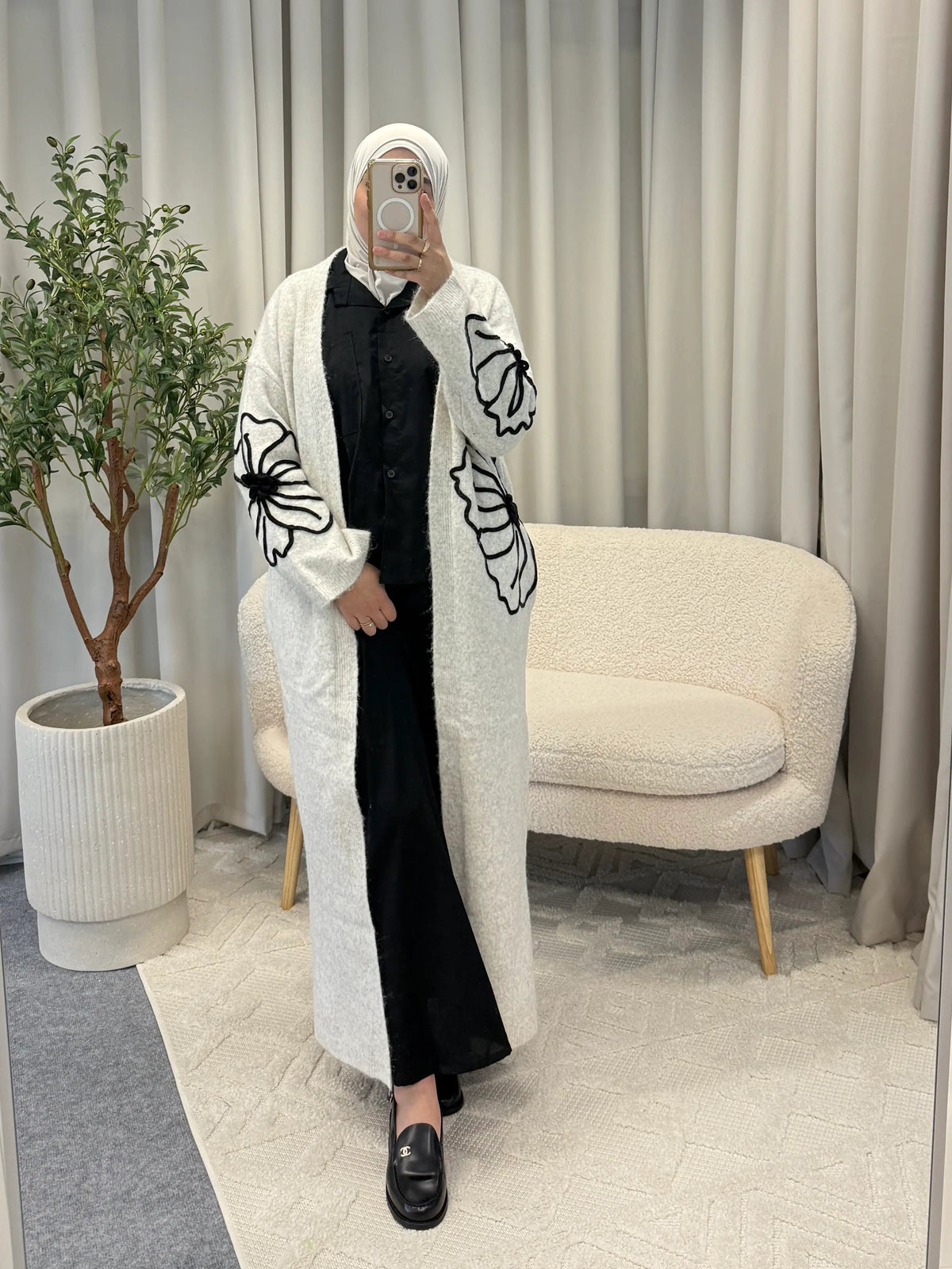 RAWYA LONG CARDIGAN